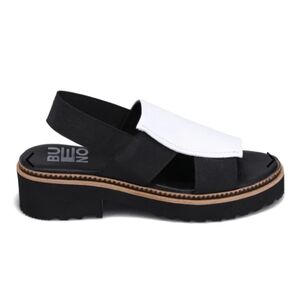 BUENO Amy White And Black Platform Sandal

BUENO